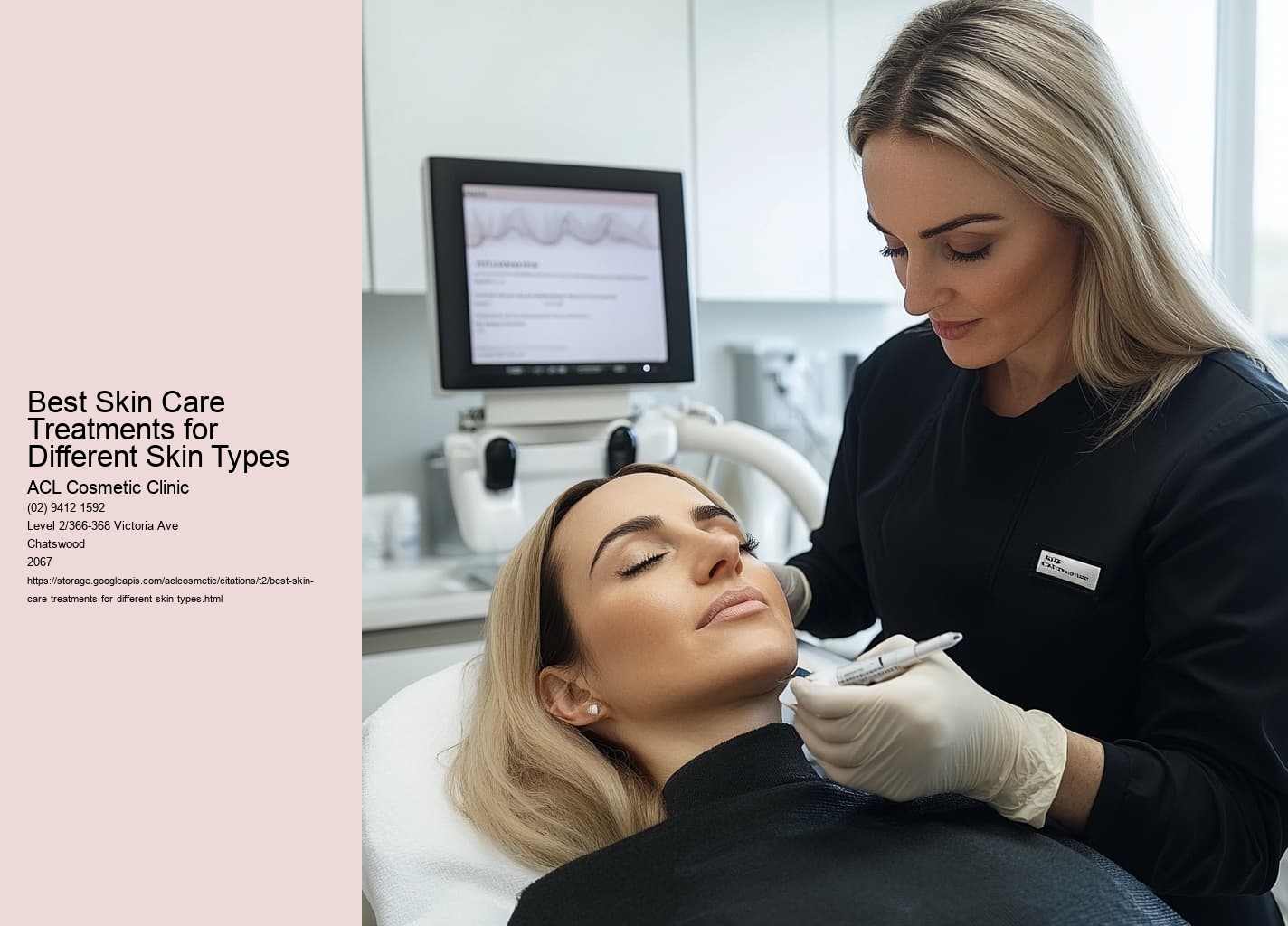 Best Skin Care Treatments for Different Skin Types