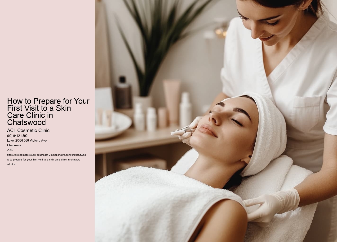 How to Prepare for Your First Visit to a Skin Care Clinic in Chatswood