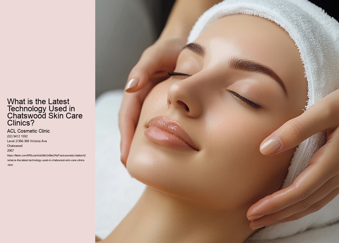 What is the Latest Technology Used in Chatswood Skin Care Clinics?