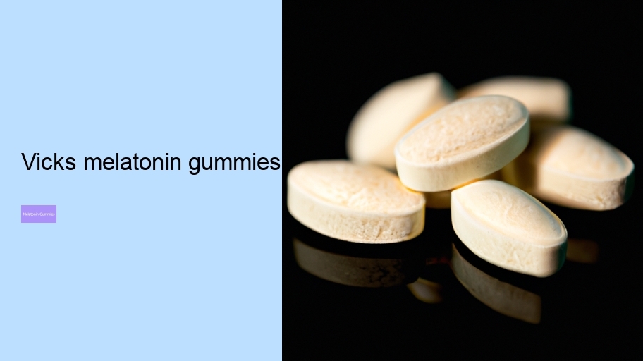 vicks melatonin gummies