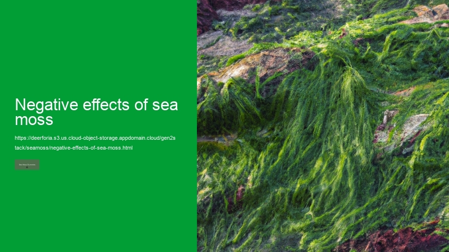 negative effects of sea moss