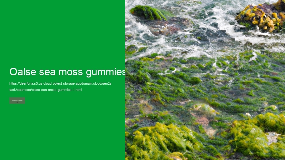 oalse sea moss gummies