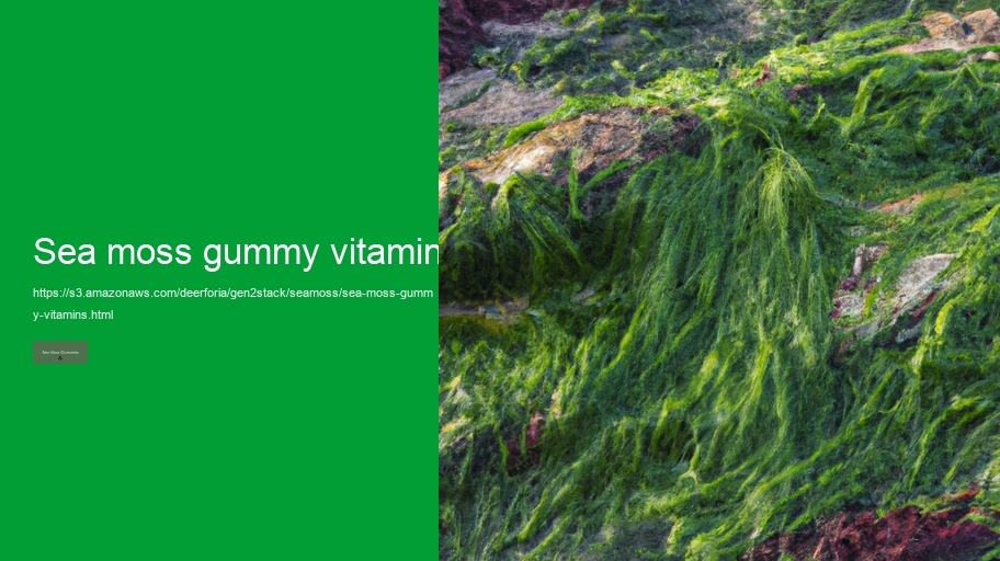 sea moss gummy vitamins