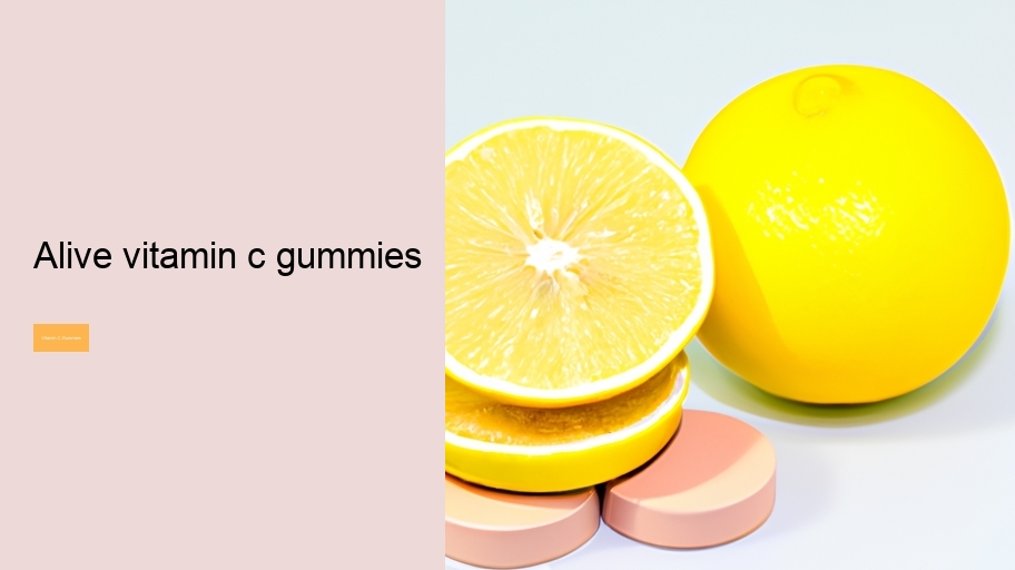 alive vitamin c gummies