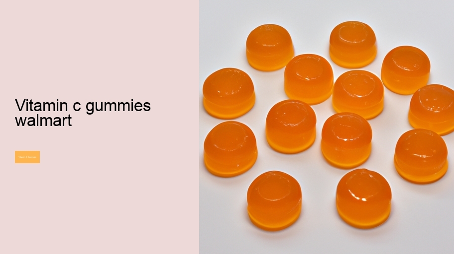 vitamin c gummies walmart